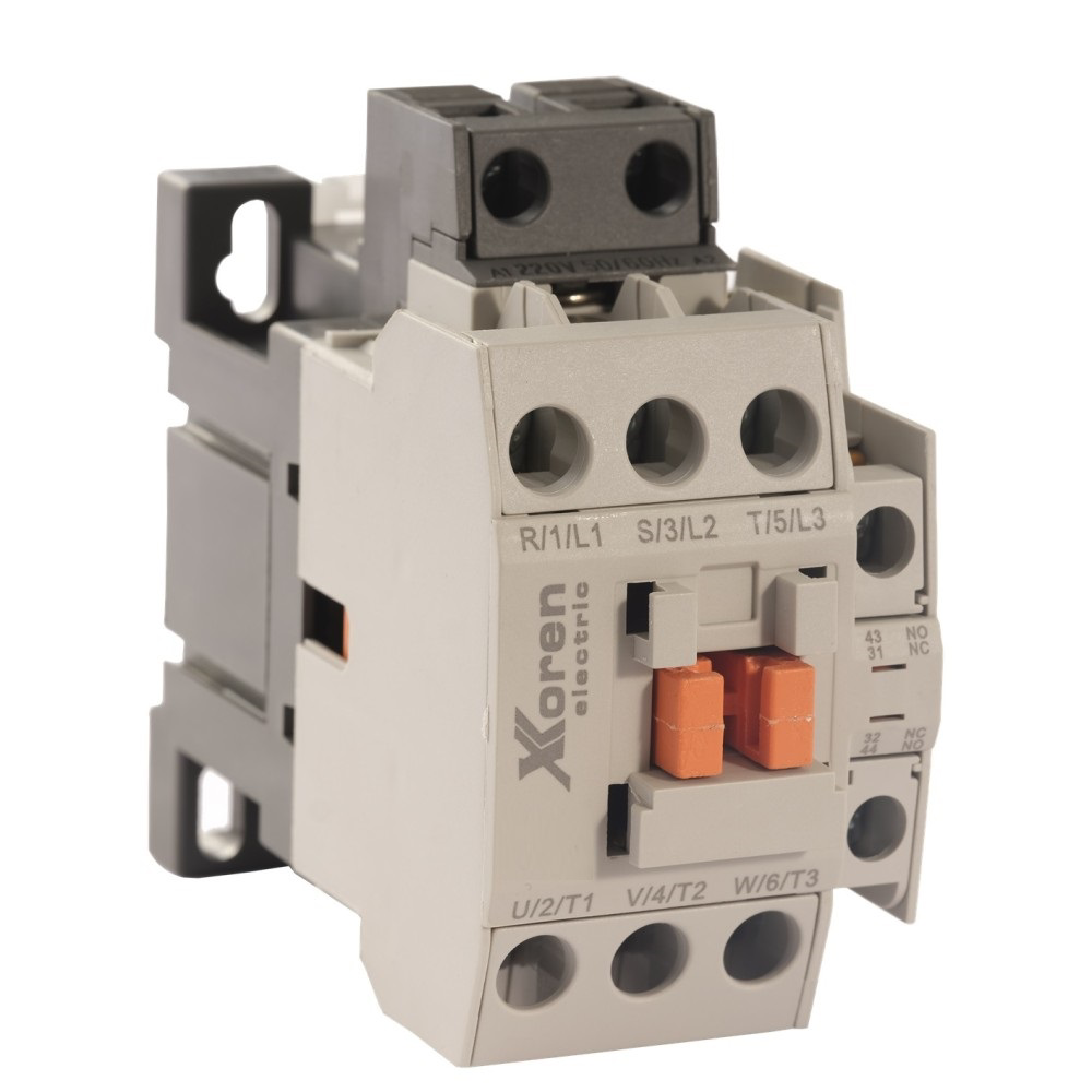 XKOREN KONTAKTÖR 15KW 32A 3P AC TİP 220V 2NO-2NC 40