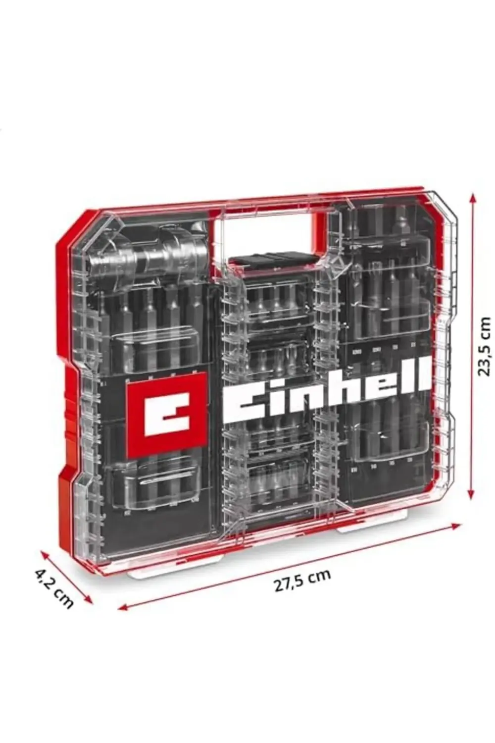 XL- 40-Parça Uç Seti (CrV Çelik Uçlar,3/8" 10 mm Altıgen Şaft, 1/