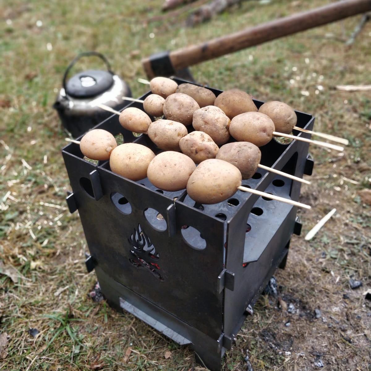 Çinar Extreme Xl Ateş Kutusu Çok Yakitli Taşinabilir Katlanir Kamp Ocaği Çinar 