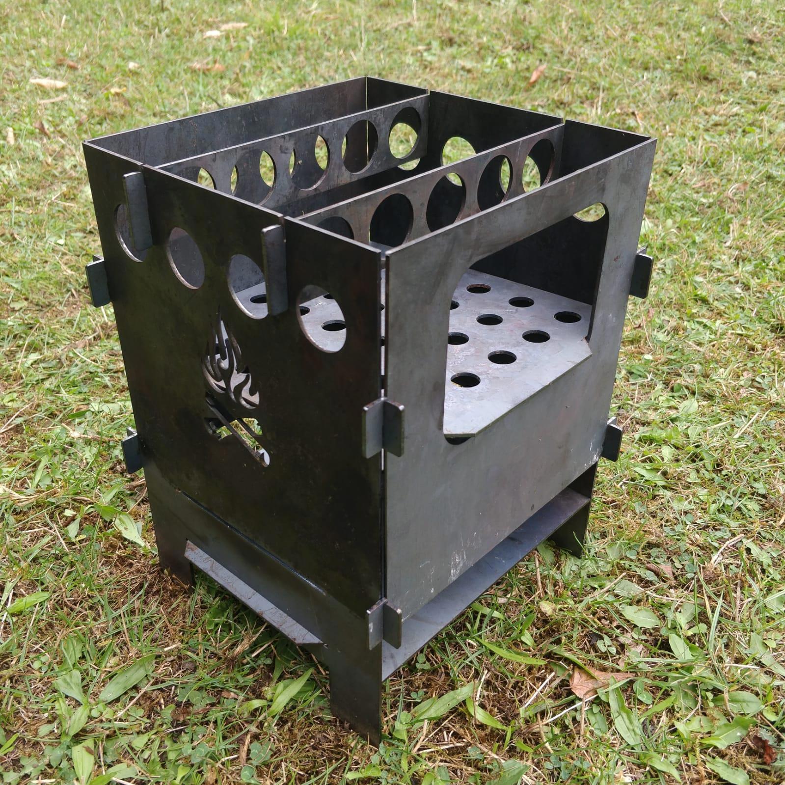 Çinar Extreme Xl Ateş Kutusu Çok Yakitli Taşinabilir Katlanir Kamp Ocaği Çinar 