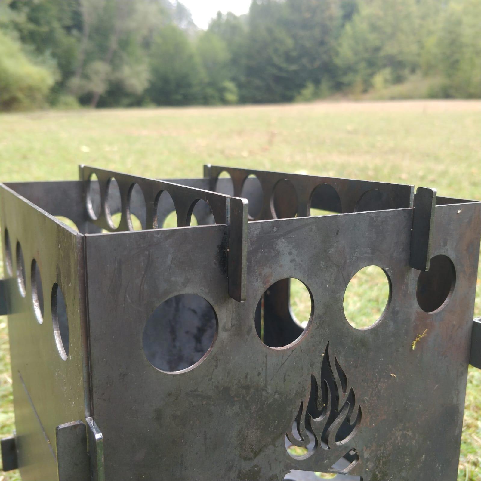 Çinar Extreme Xl Ateş Kutusu Çok Yakitli Taşinabilir Katlanir Kamp Ocaği Çinar 