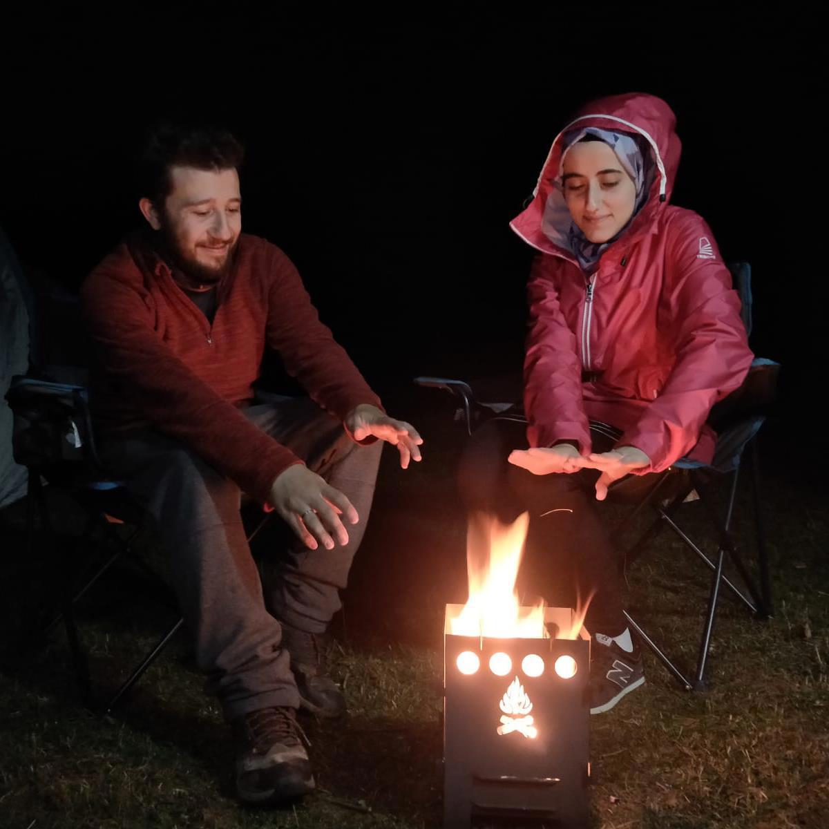 Çinar Extreme Xl Ateş Kutusu Çok Yakitli Taşinabilir Katlanir Kamp Ocaği Çinar 