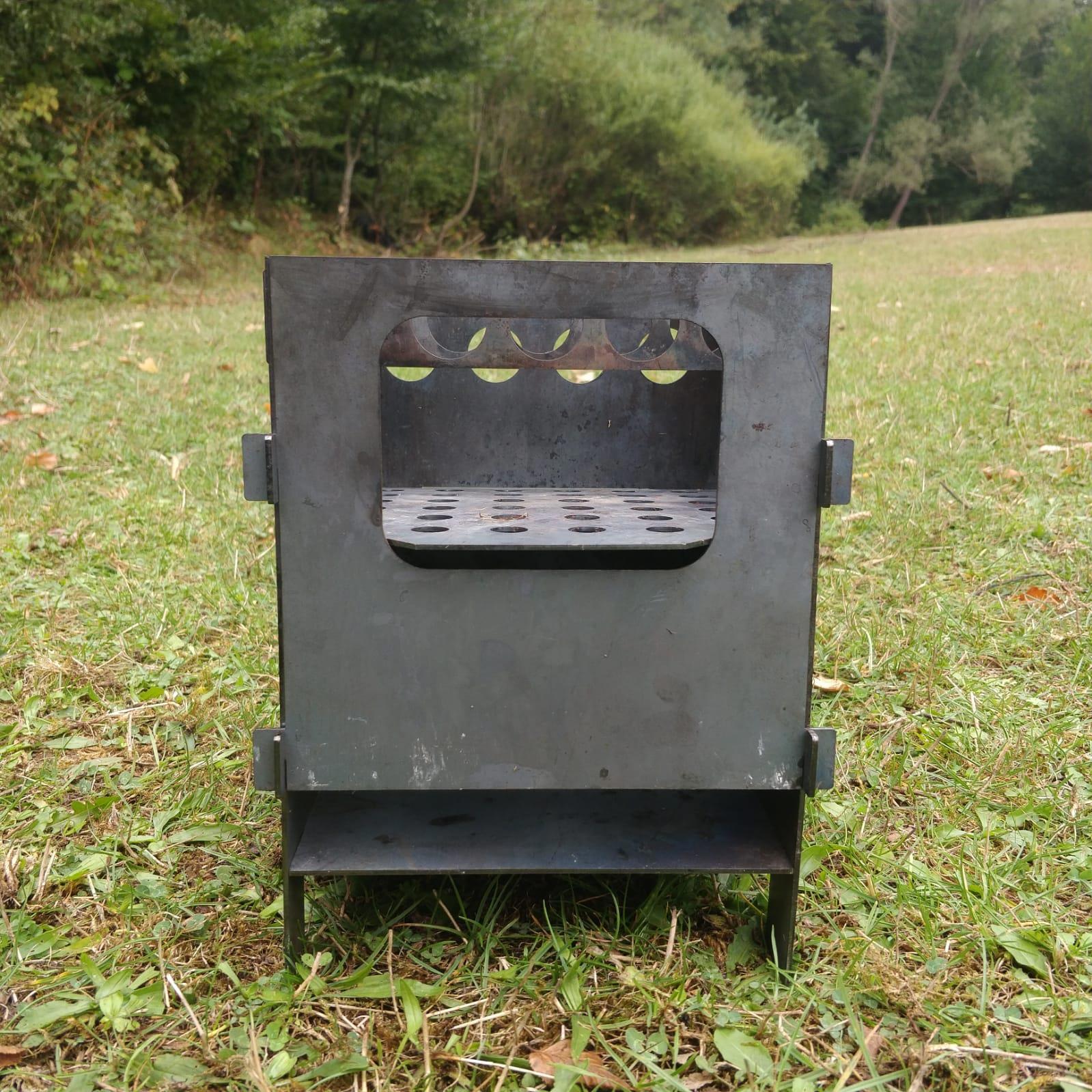 Çinar Extreme Xl Ateş Kutusu Çok Yakitli Taşinabilir Katlanir Kamp Ocaği Çinar 