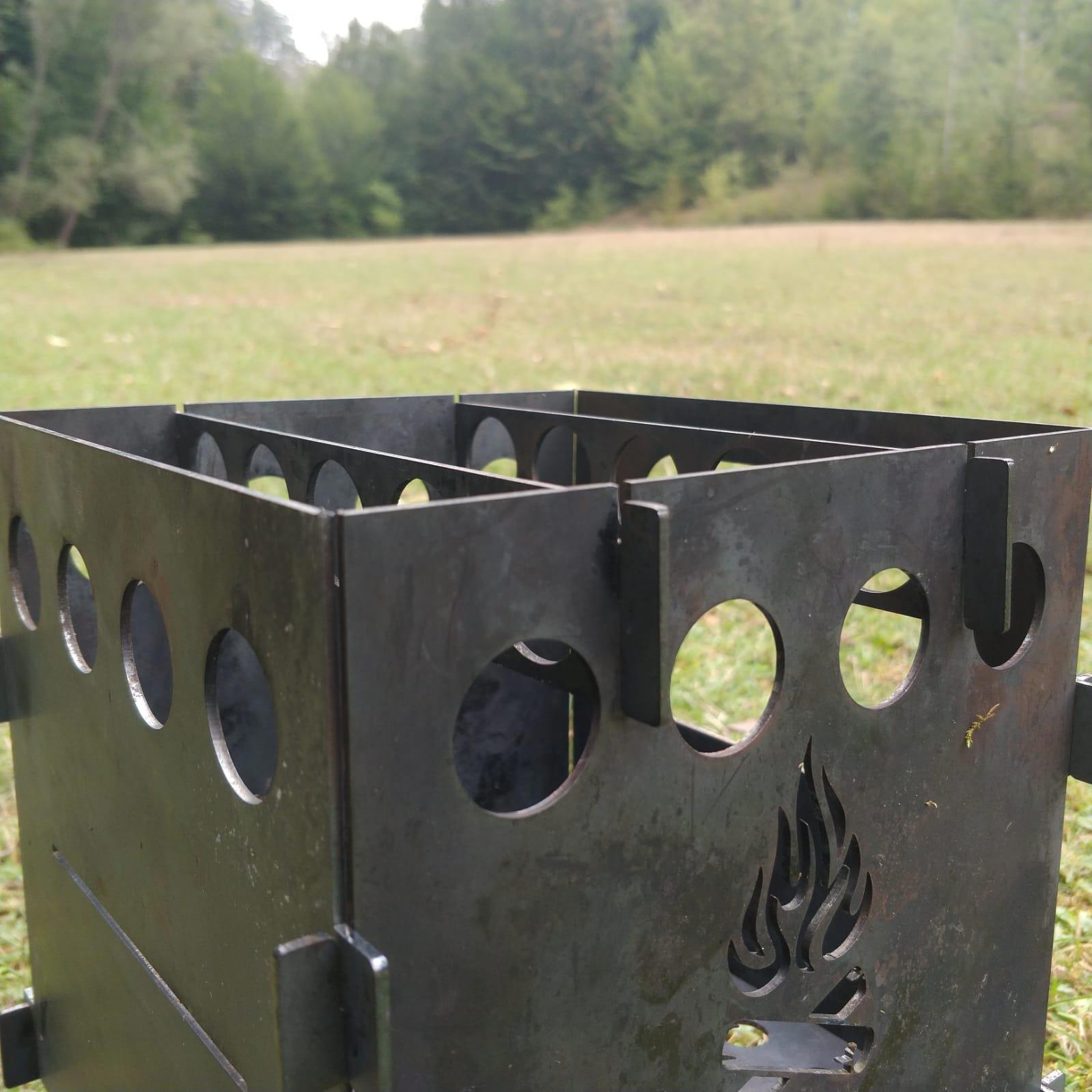 Çinar Extreme Xl Ateş Kutusu Çok Yakitli Taşinabilir Katlanir Kamp Ocaği Çinar 