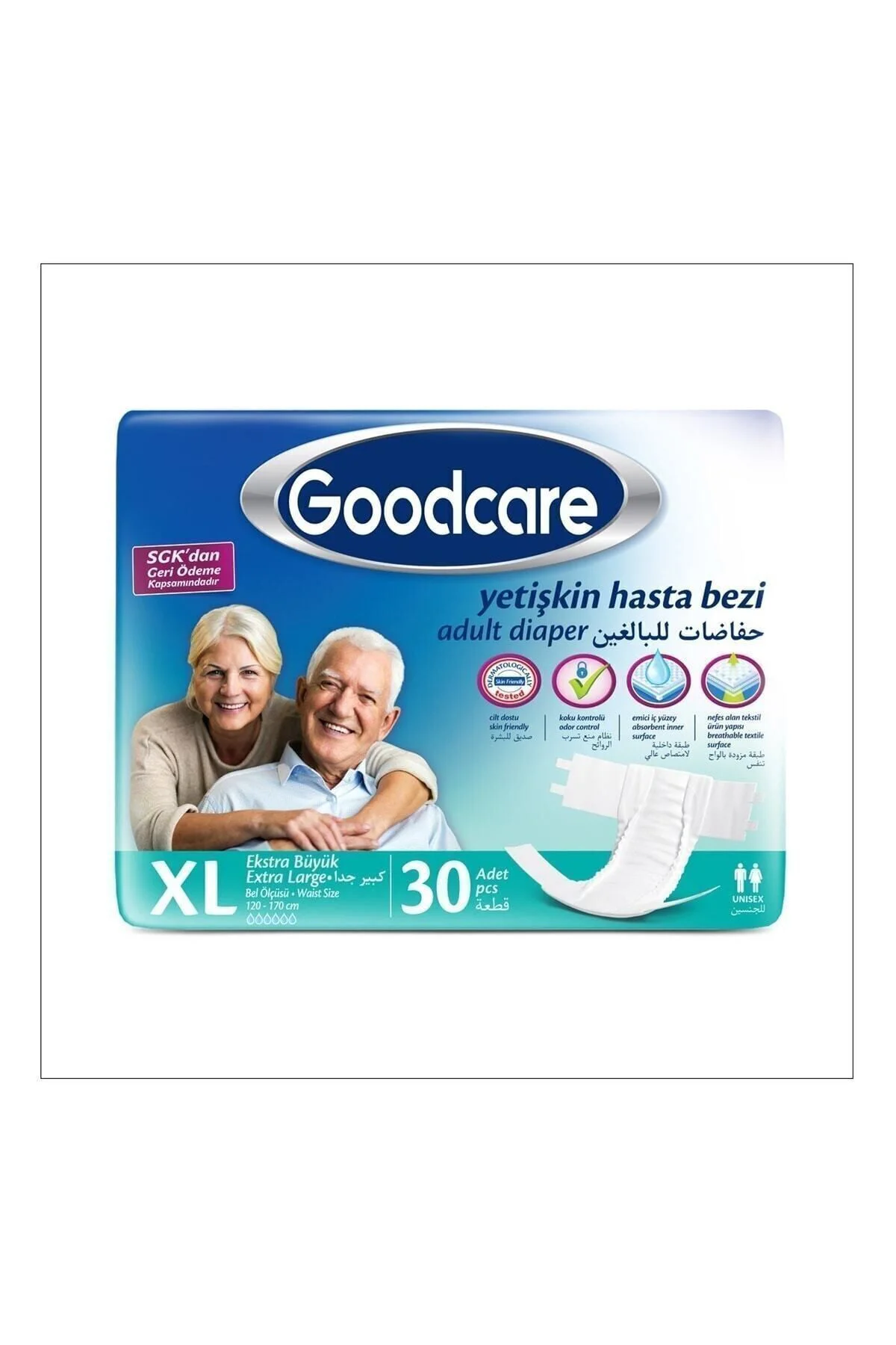 Xl Belbantlı Yetişkin Hasta Bezi Xl 30'lu