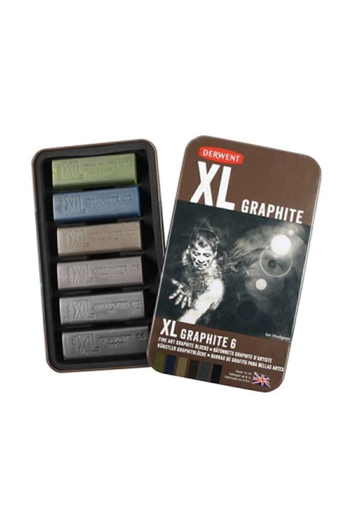 XL Graphite XL Grafit Blokları 6lı Teneke Kutu