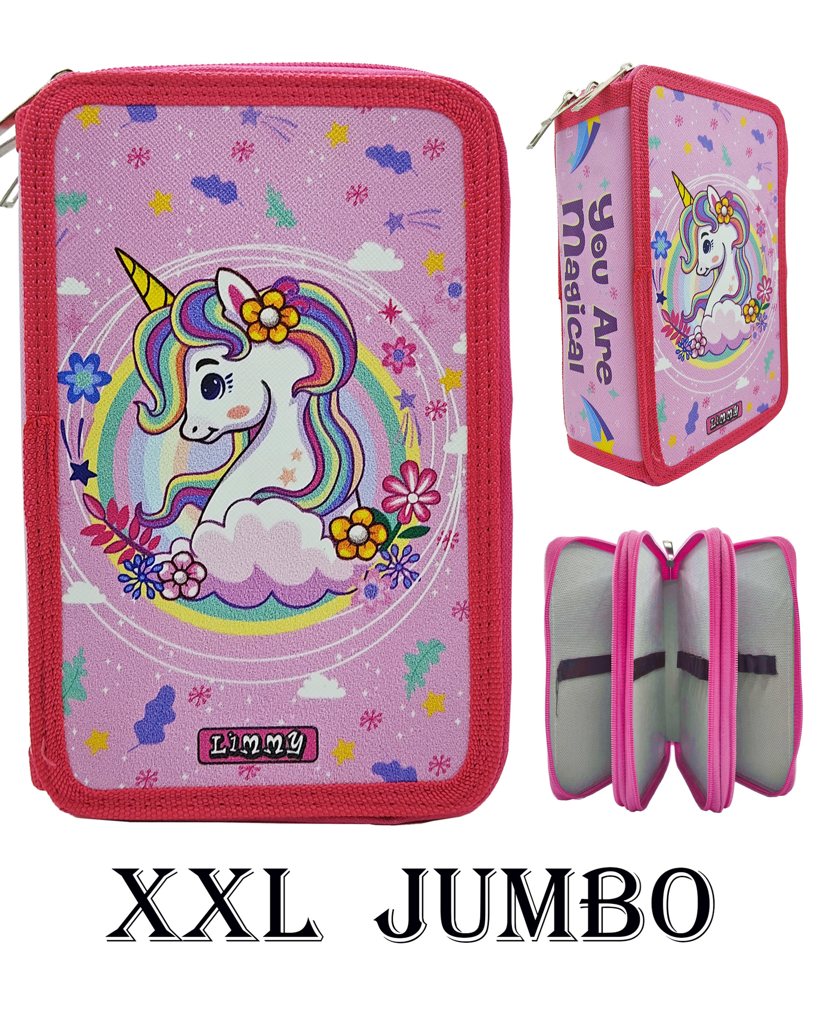 XL Jumbo Model Unicorn Bahar Kalem Kutusu Organizer Kalemkutu 3 B XL Jumbo Model Unicorn Bahar Kalem Kutusu Organizer Kalemkutu 3 B