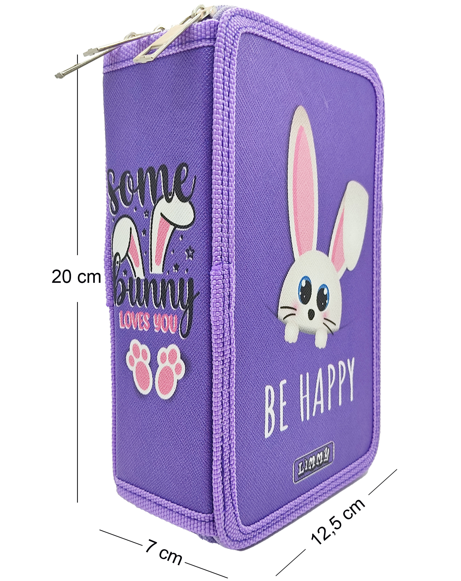 XL Jumbo Model Sevimli Tavşan Kalem Kutusu Organizer Kalemkutu 3 