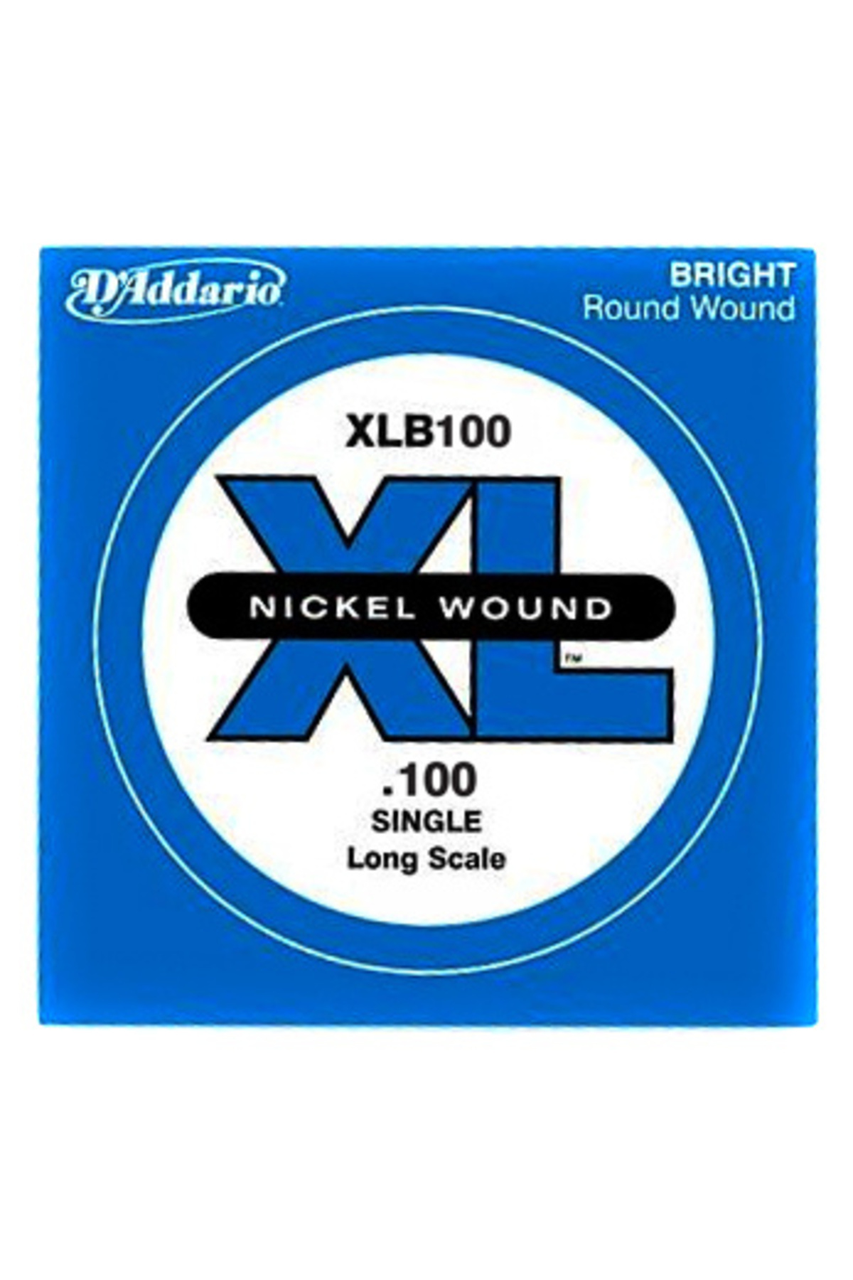 XLB100 BAS GİTAR TEK TEL, (Mİ), XL NICKEL WOUND, 0.100 GA Bas Tel