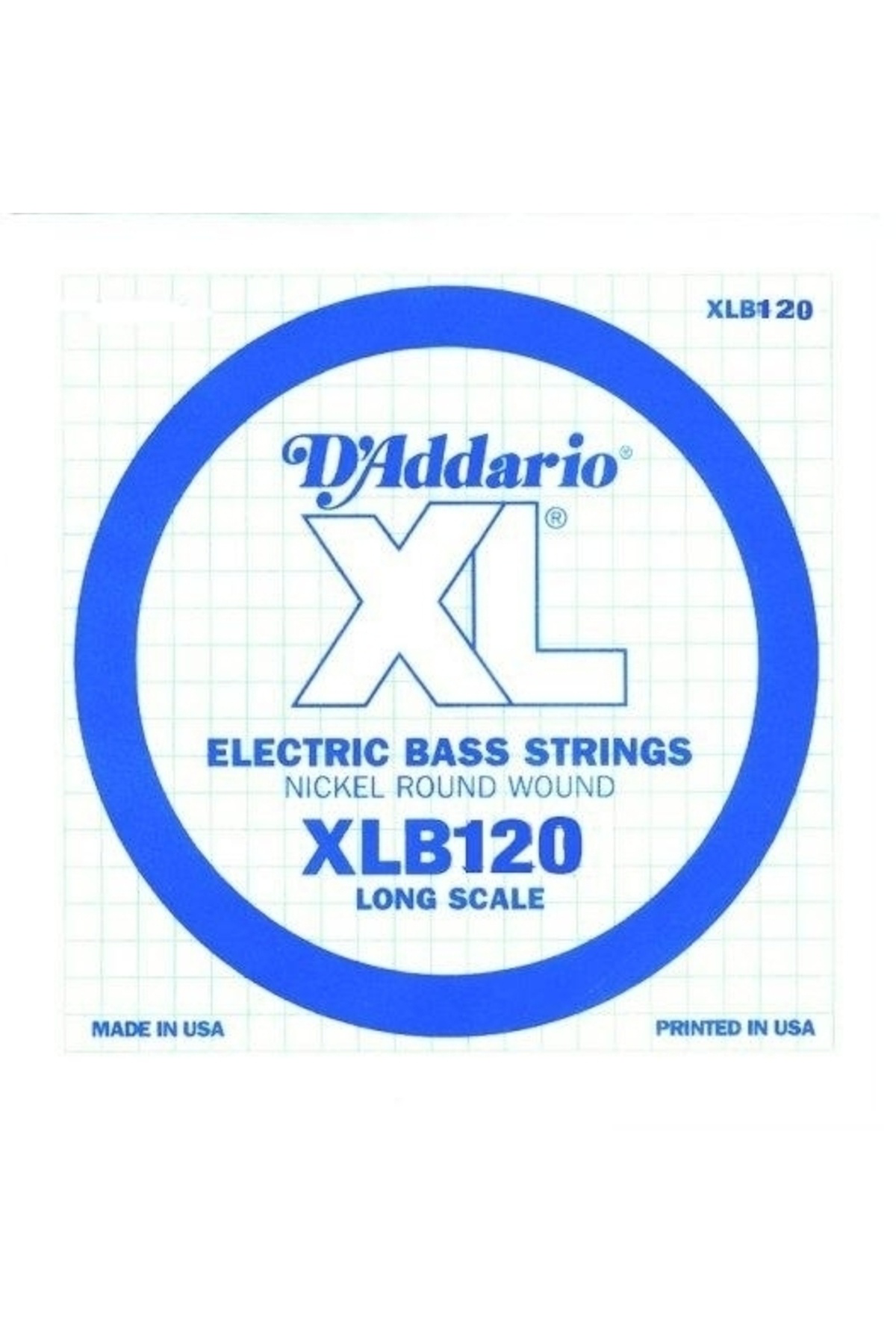 XLB120 BAS GİTAR TEK TEL, (Sİ), XL NICKEL WOUND, 0.120 GA Bas Tel