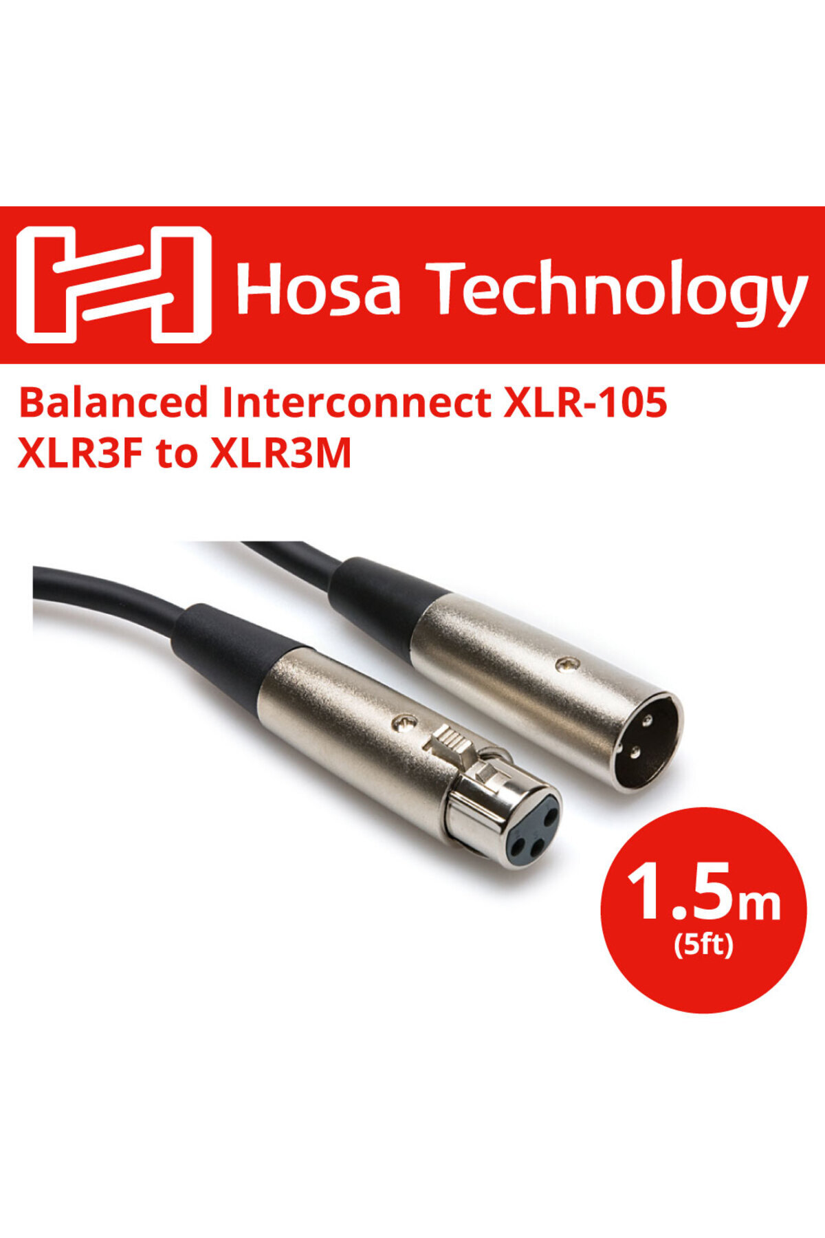 XLR-103 Mikrofon Kablosu 90 cm