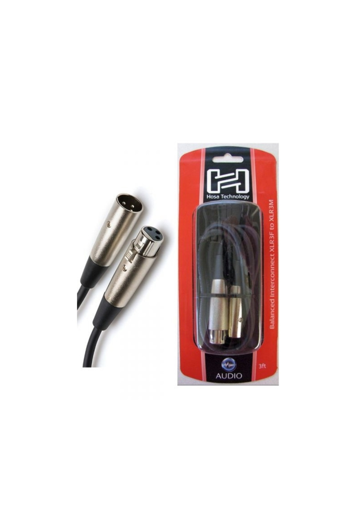 XLR-103 Mikrofon Kablosu 90 cm