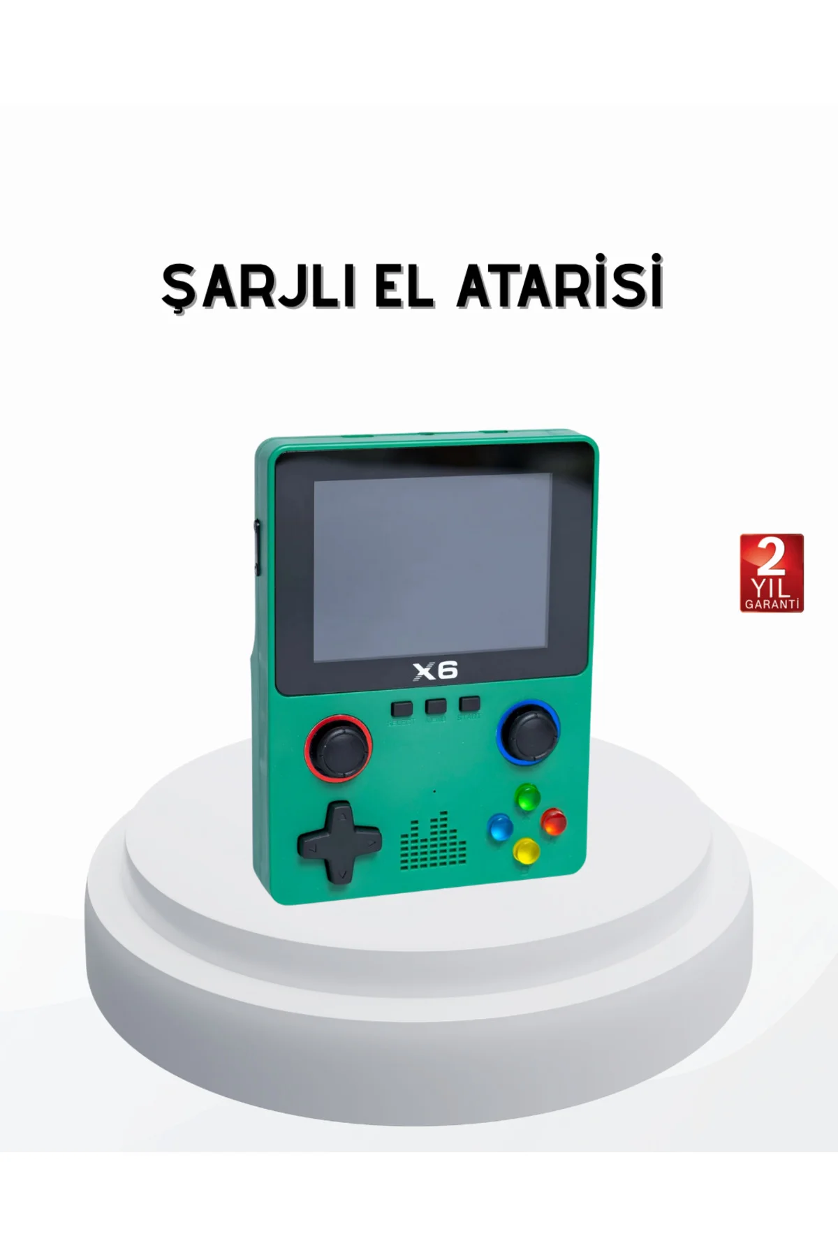 xmlbytr 3.5 İnç IPS Ekranlı Taşınabilir Oyun Konsolu Ergonomik Çi