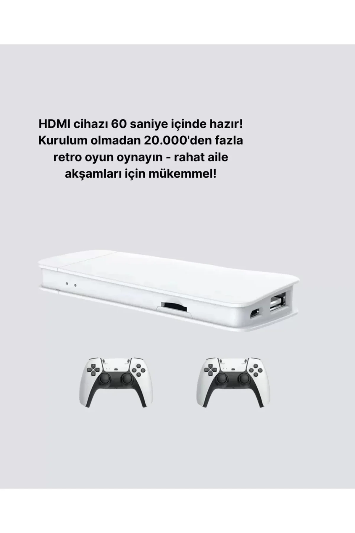xmlbytr 3D ve 4K Görüntü Kaliteli Çok Oyunculu Retro Oyun Konsolu