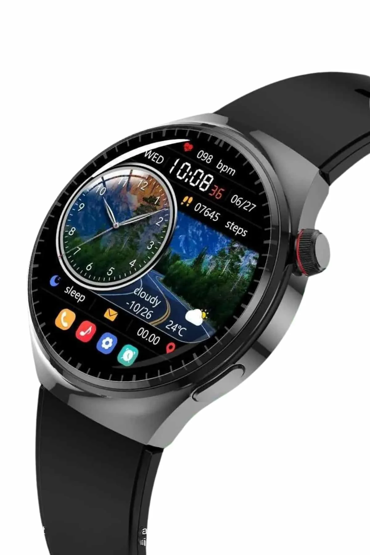 xmlbytr Akıllı Saat Yeni Nesil Üç Kordonlu Nabız Ölçer Çağrı Cevaplama tr