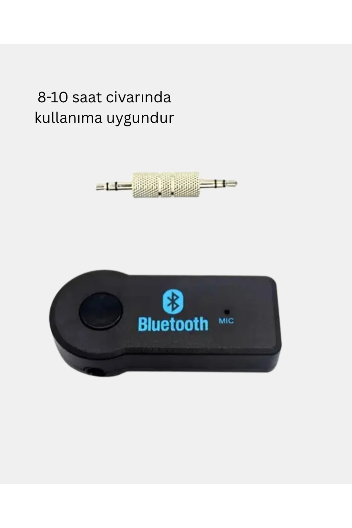 xmlbytr Bluetooth AUX Araç Kiti Eller Serbest Müzik Çalar Dahili 