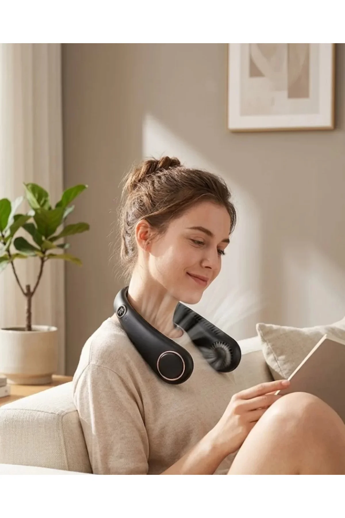 xmlbytr Gizli Turbo Tasarımlı Sessiz Çalışan Boyun Fanı tr