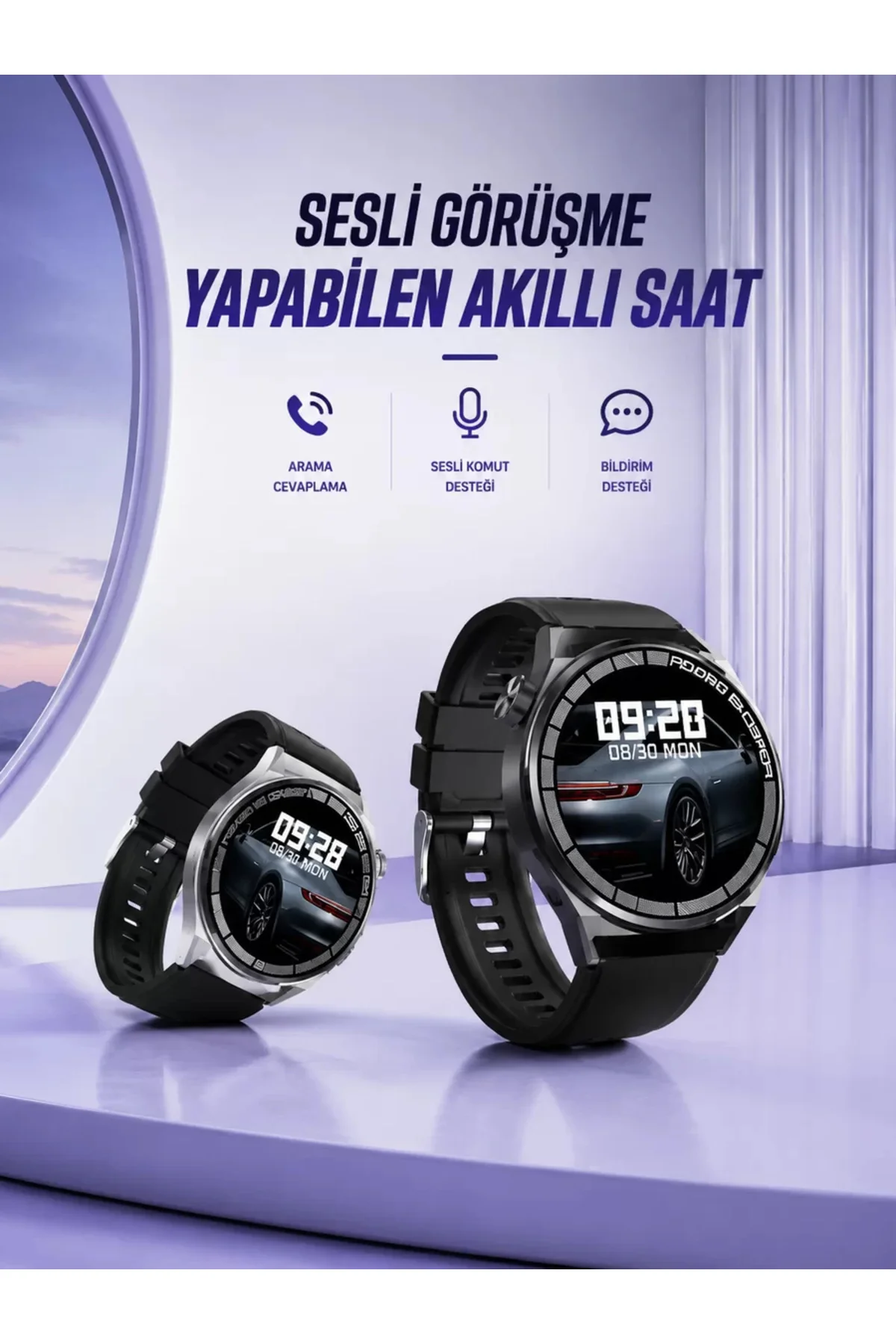 xmlbytr GT8 AKILLI SESLİ GÖRÜŞME YAPABİLEN SAAT tr