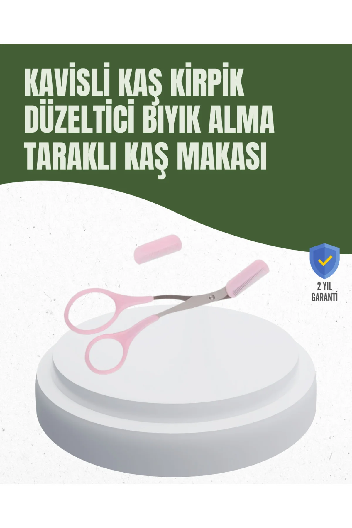 xmlbytr Hassas Kesim İçin Kavisli Yüz Bakım Makası tr