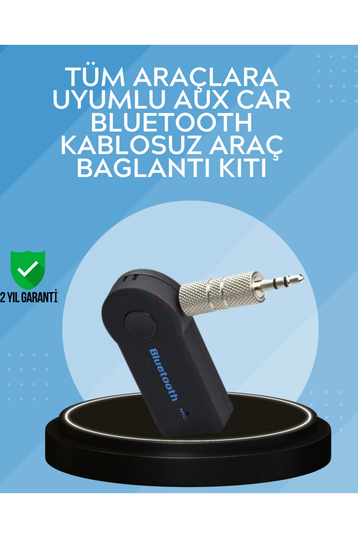 xmlbytr Kablosuz Bağlantı ile Müzik ve Görüşme Araç Kiti tr