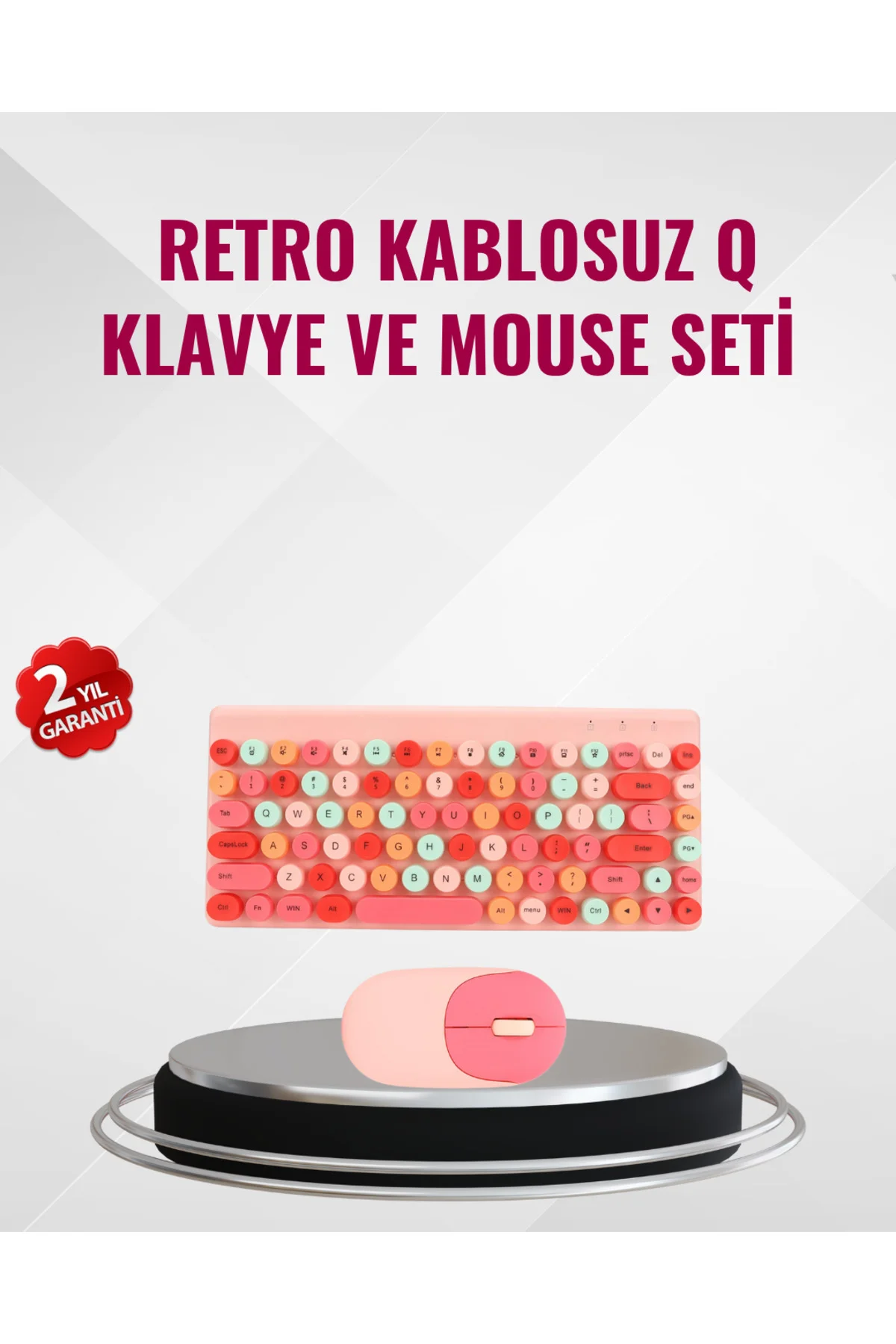 xmlbytr Kablosuz Bluetooth Klavye – Çoklu Cihaz Desteği Akıllı Gü