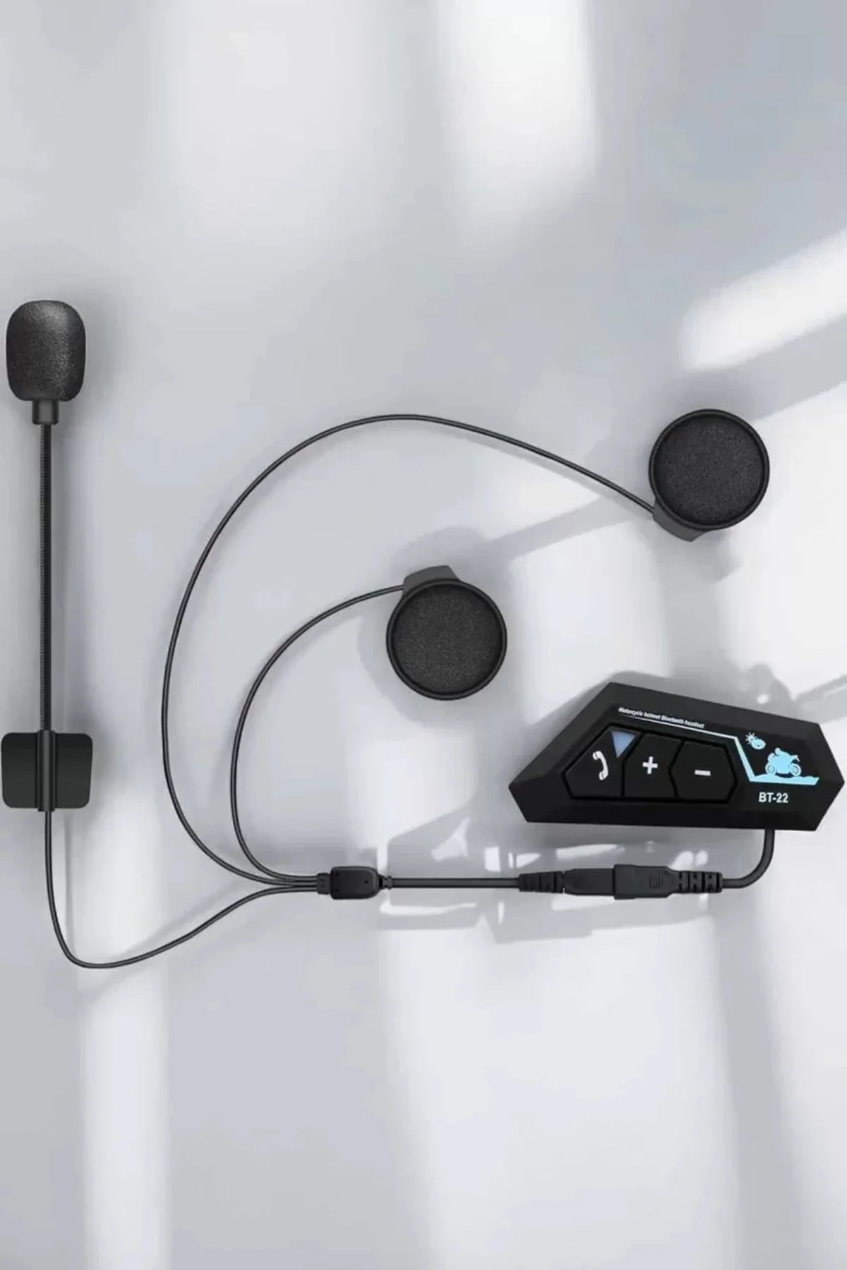 xmlbytr Kask Kulaklığı Motosiklet Intercom Interkom Dinleme Konuş