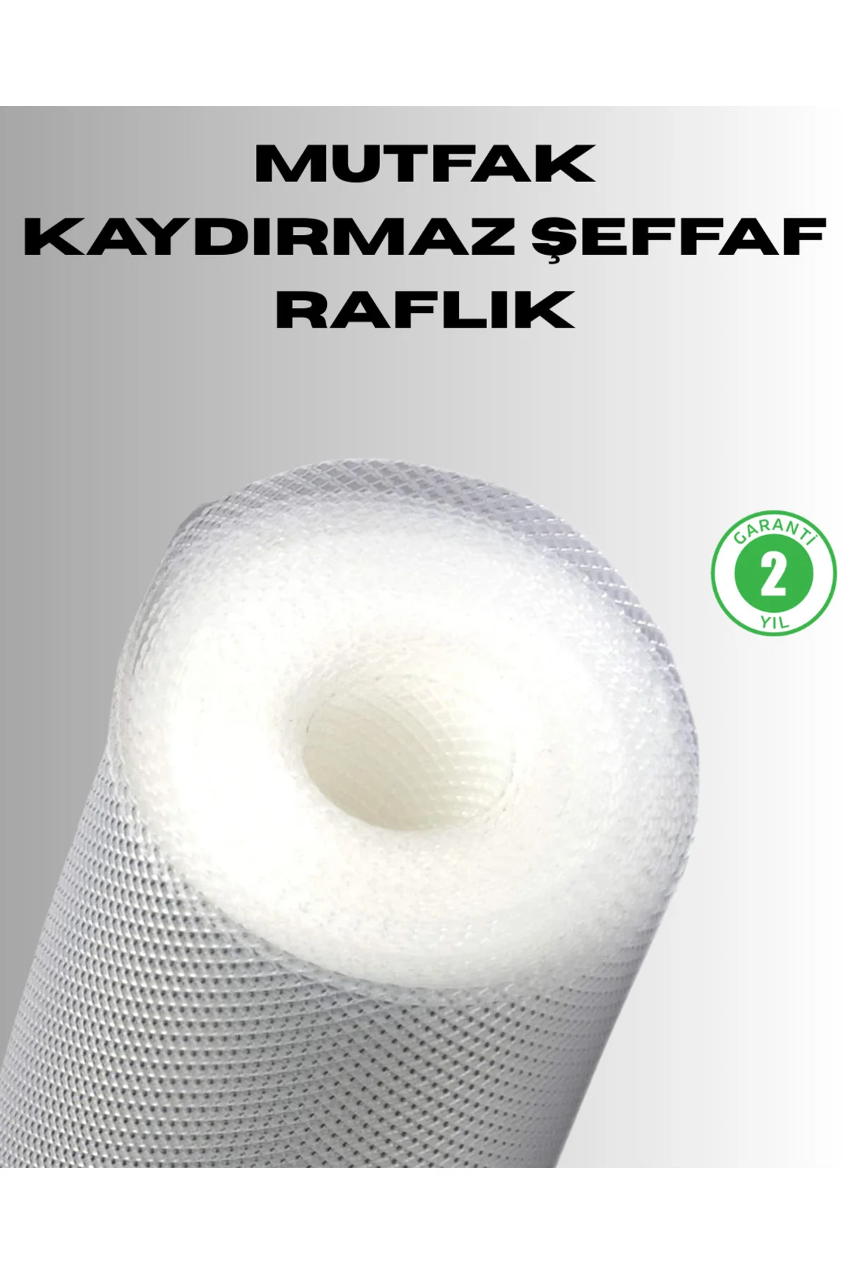 xmlbytr Kaydırmaz şeffaf raflık çekmece örtüsü 45x300 cm tr