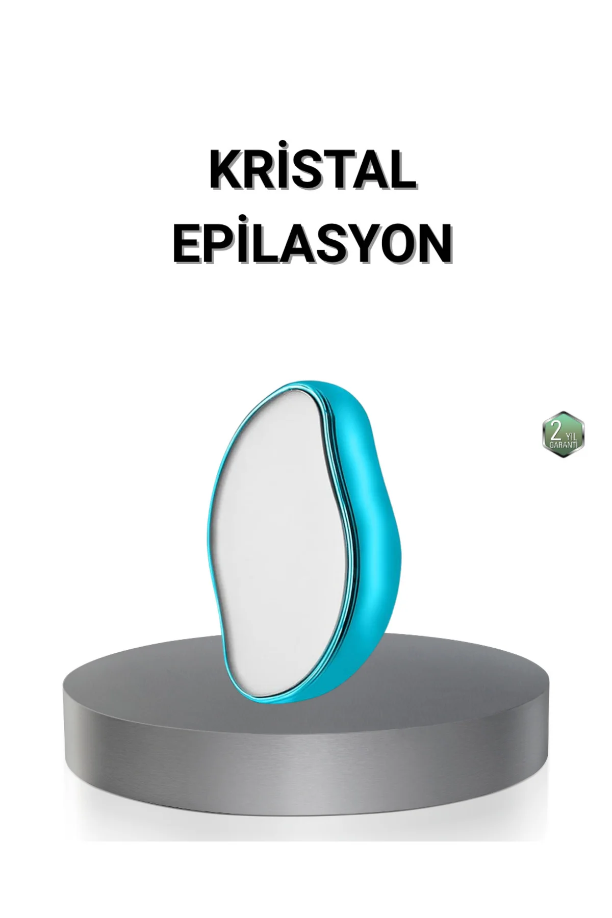 xmlbytr Kristal Tüy Alıcı Epilatör Kremsiz Kullanım Yüz ve Vücut 