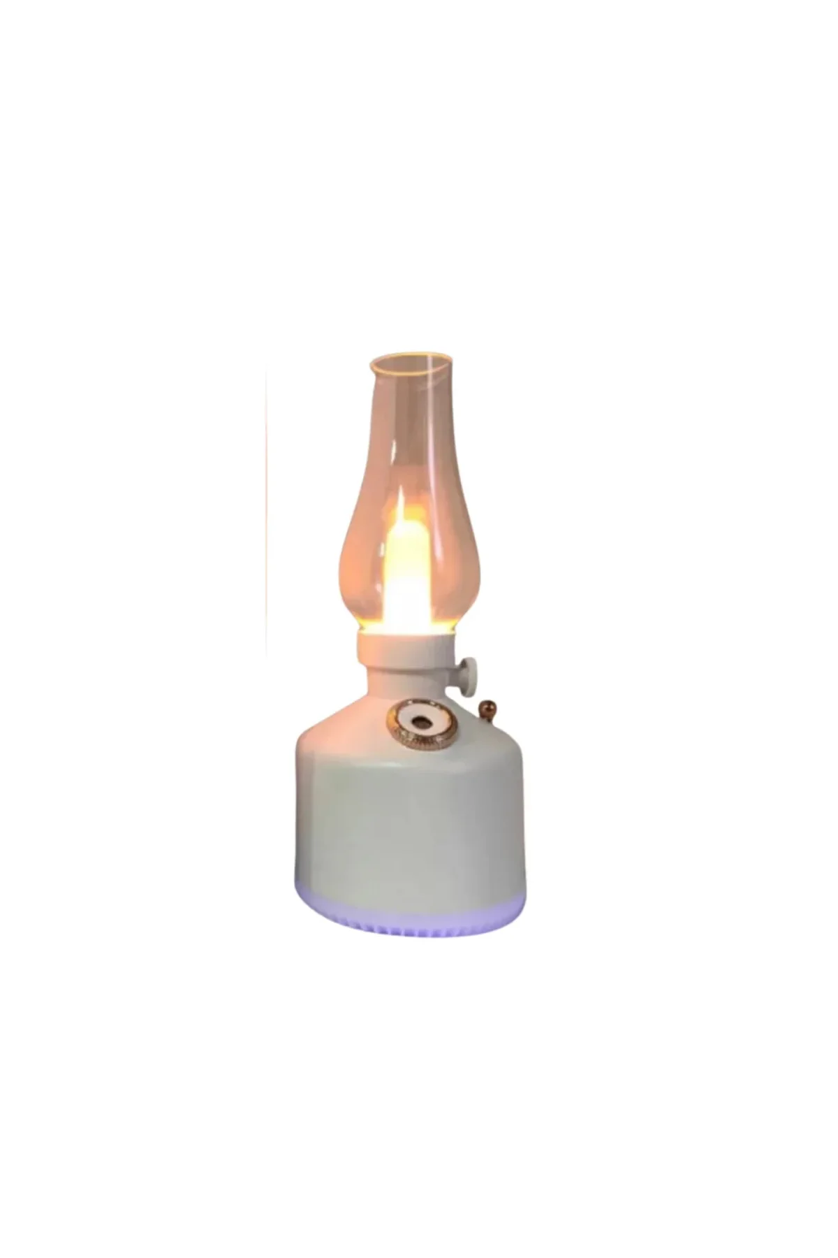 xmlbytr LED Işıklı Vintage Hava Nemlendirici Aromaterapi Difüzörü USB Şarjlı tr