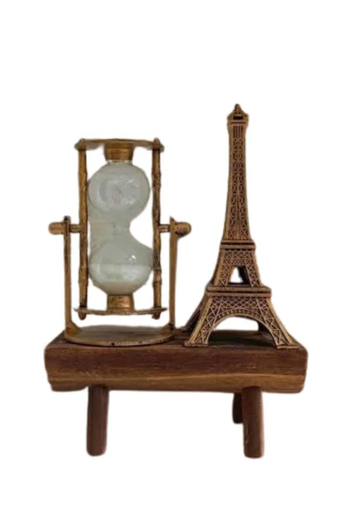 xmlbytr Paris Eyfel Kulesi Hediyelik Eyfel Retro Kum Saati Dekora