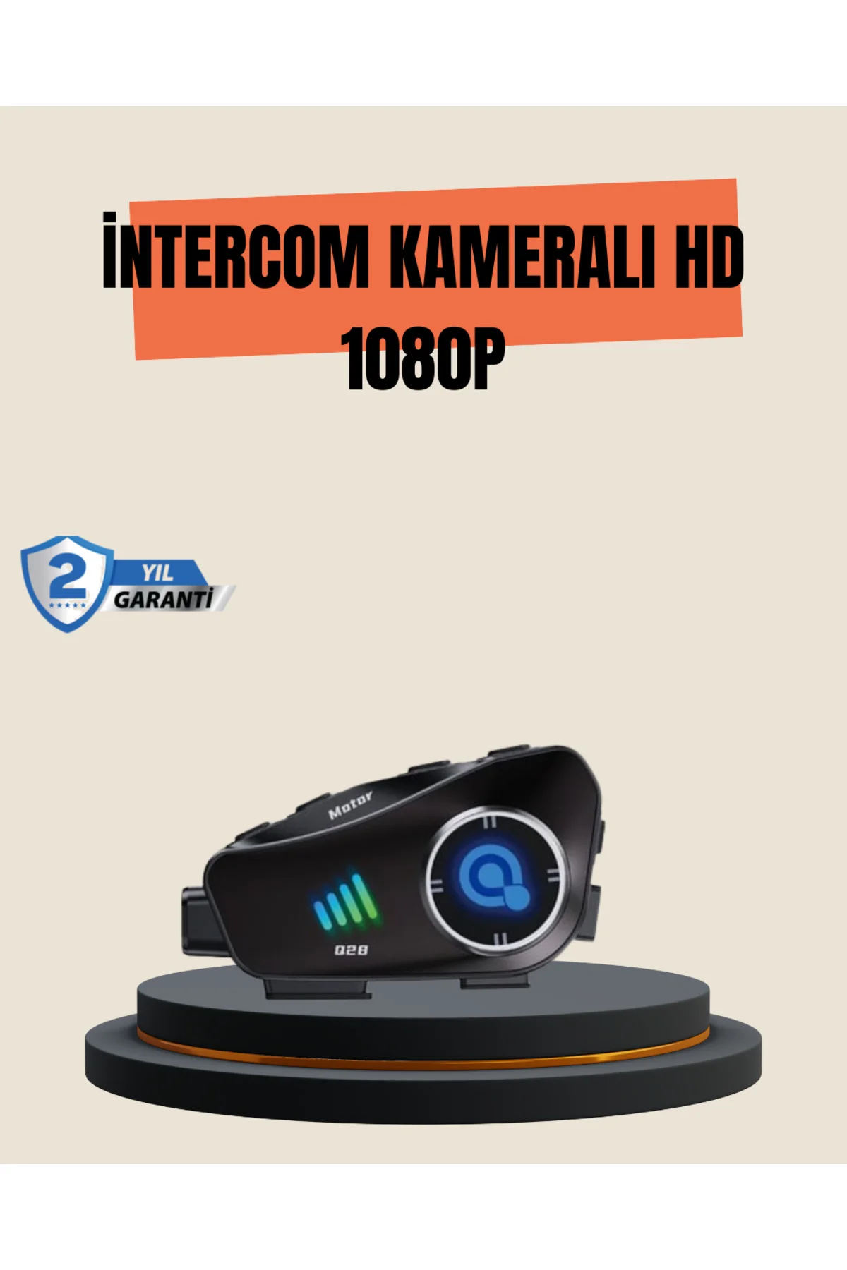 xmlbytr Q28 Motosiklet Kask Bluetooth Kulaklık Full HD 1080P Kame