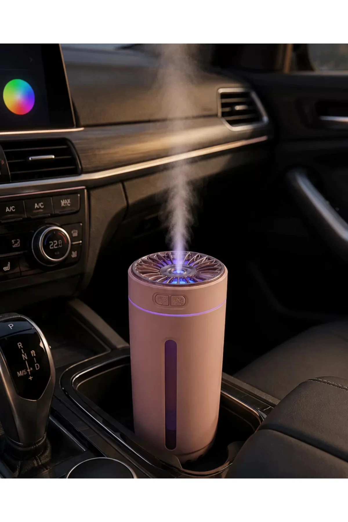 xmlbytr RGB Led Buhar Makinesi Aroma Yağı Uyumlu Mini Nemlendirici tr