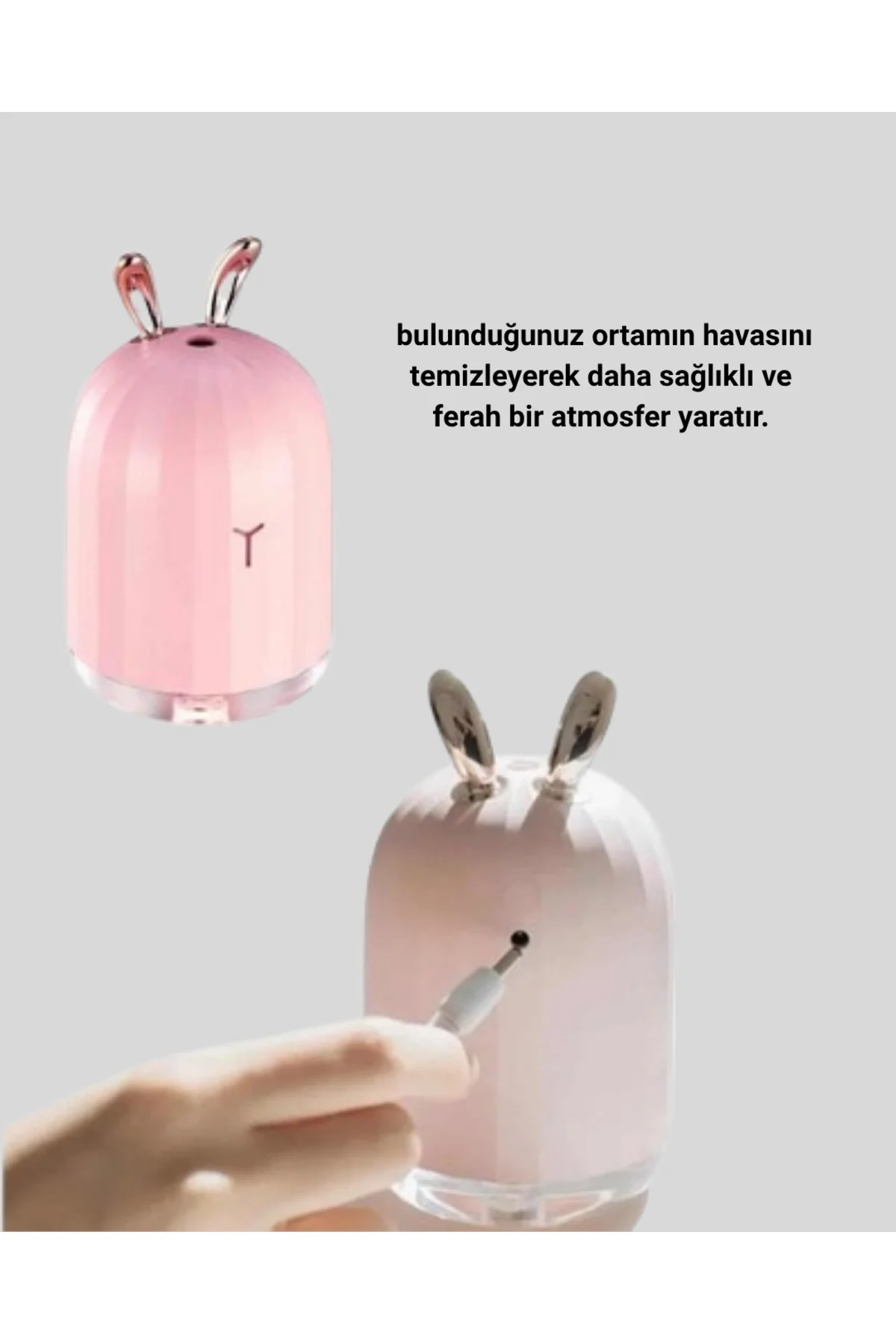 xmlbytr Sessiz Ultrasonik Hava Nemlendirici – Su Bazlı Buhar Difü