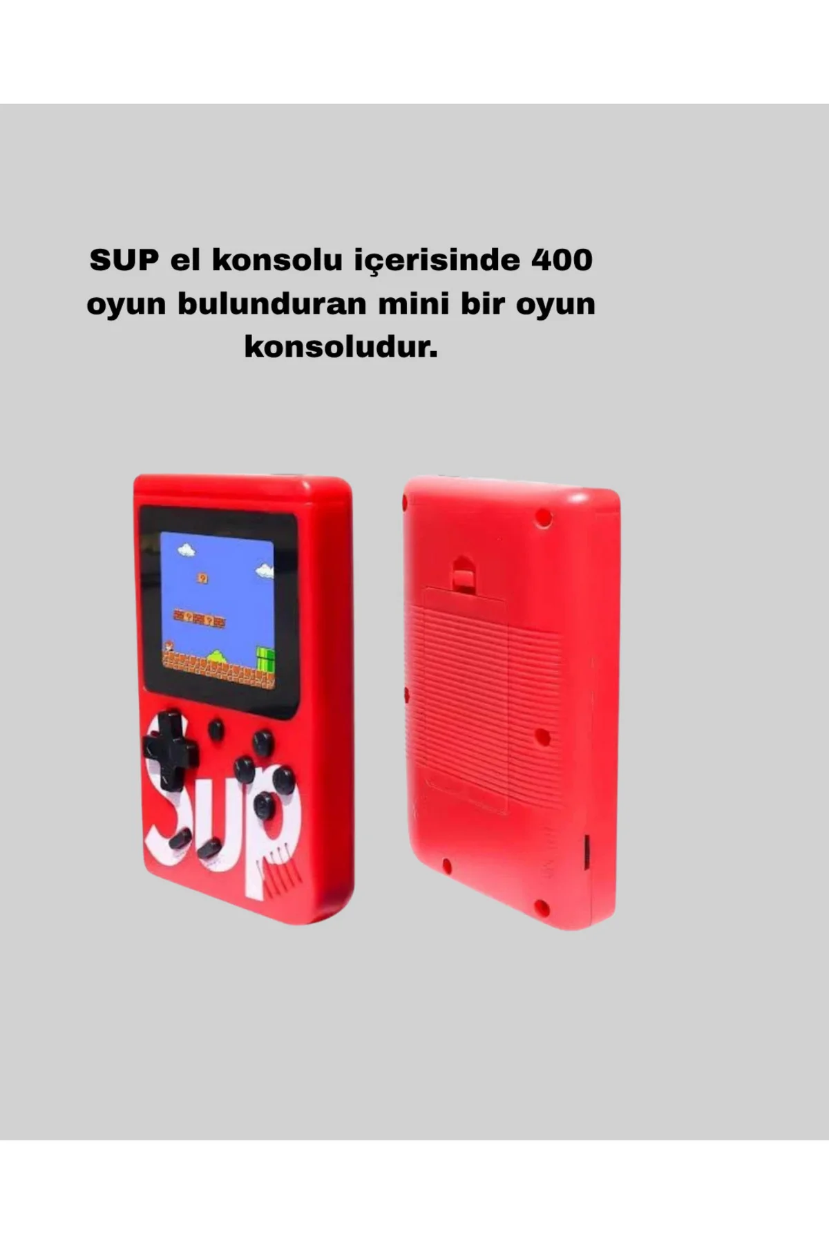 xmlbytr SUP Game Box El Konsolu – 500 Oyunlu TV Bağlantılı 5 Saat