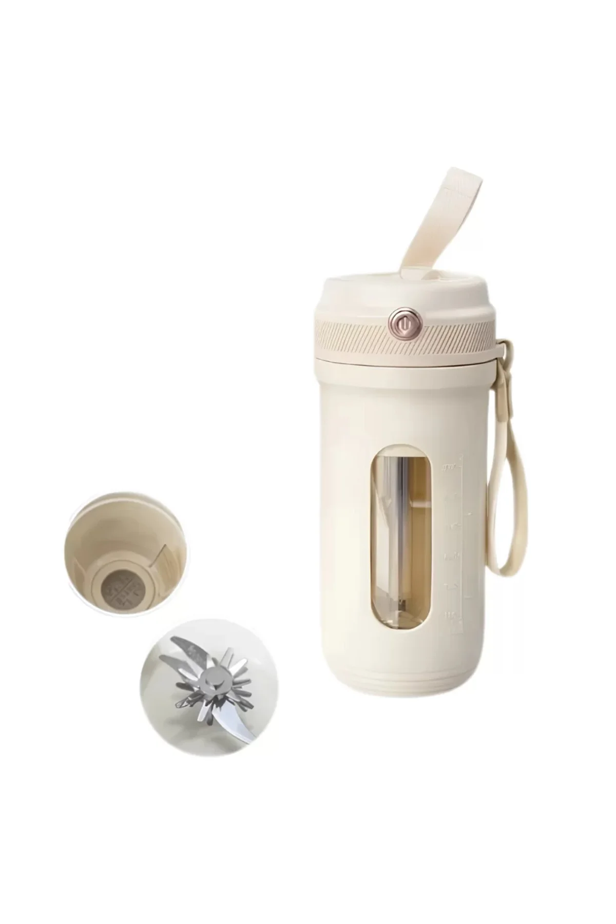 xmlbytr Taşınabilir Şarjlı Blender Smoothie ve Buz Kırıcı Özellikli 350 ML tr