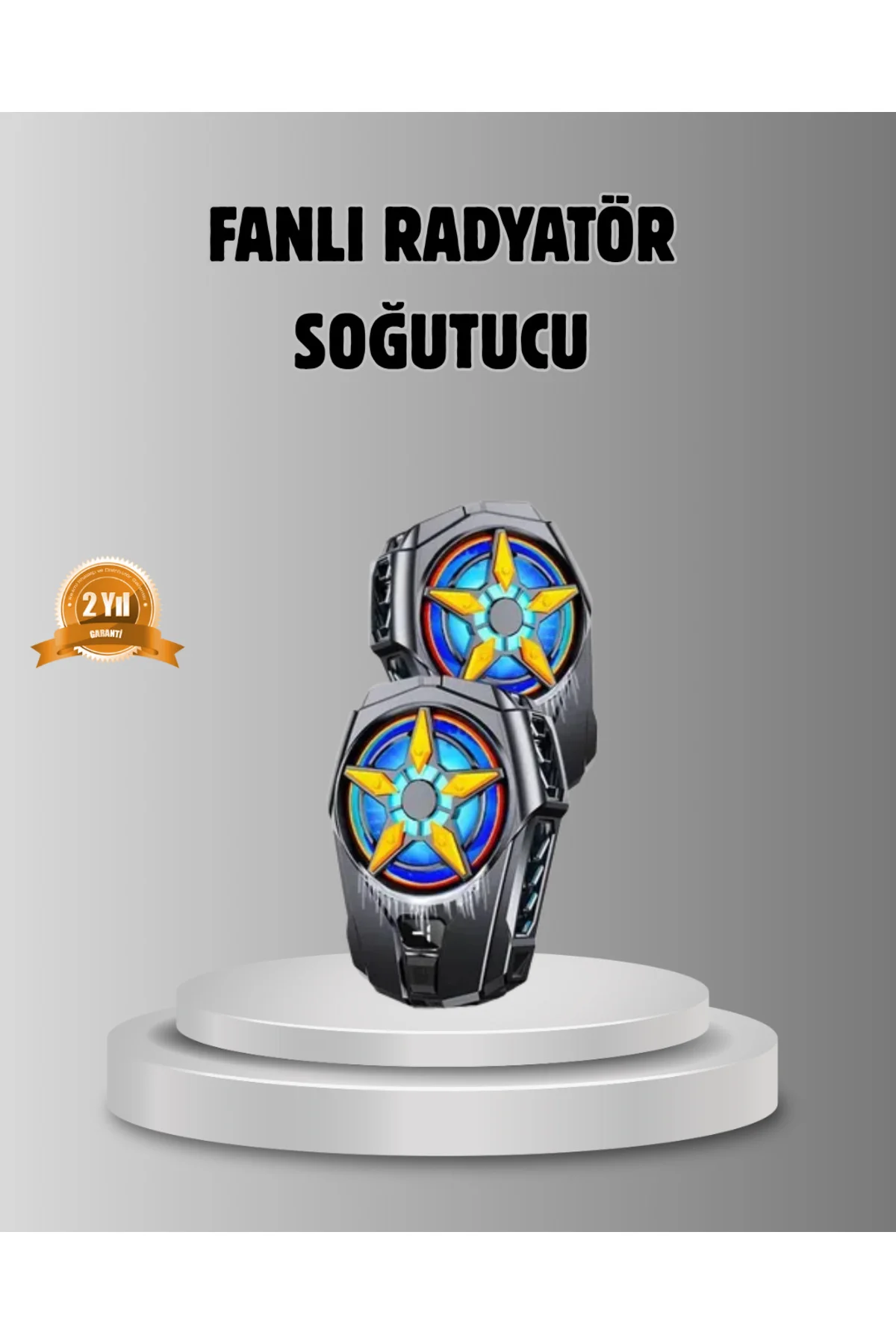 xmlbytr Taşınabilir Şarjlı Telefon Soğutucu – Sessiz Fan Motoru ile Yüksek Koruma
