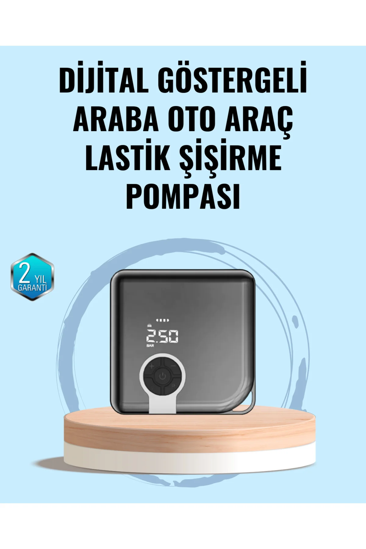 xmlbytr Type-C Şarj Girişli Taşınabilir Elektrikli Hava Pompası t