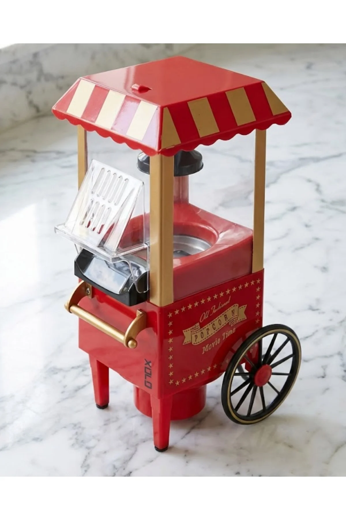 xmlbytr Yağsız Popcorn Makinesi Sıcak Hava ile Hızlı Patlatma tr