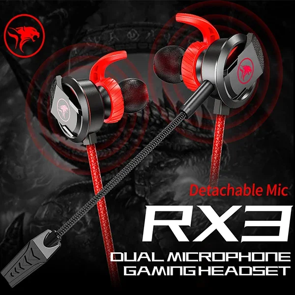 XMOWİ RX3 35mm Çift Mikrofonlu Oyuncu Kulaklık Gaming Kulaklığı-1852 XMOWİ RX3 35mm Çift Mikrofonlu Oyuncu Kulaklık Gaming Kulaklığı-1852
