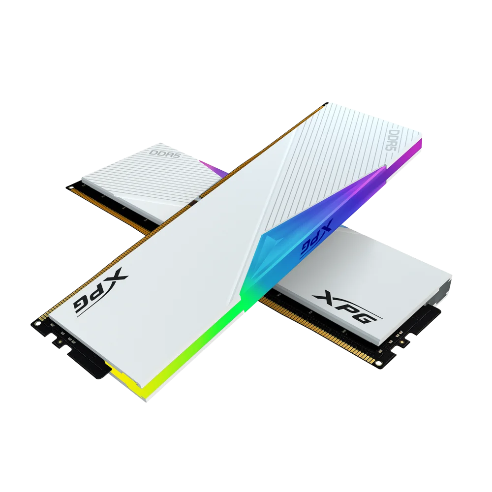 XPG Lancer Silver RGB CU-DIMM DDR5-8400Mhz CL40 48GB (2x24GB) Dual Kit (40-52-52) 1.40V