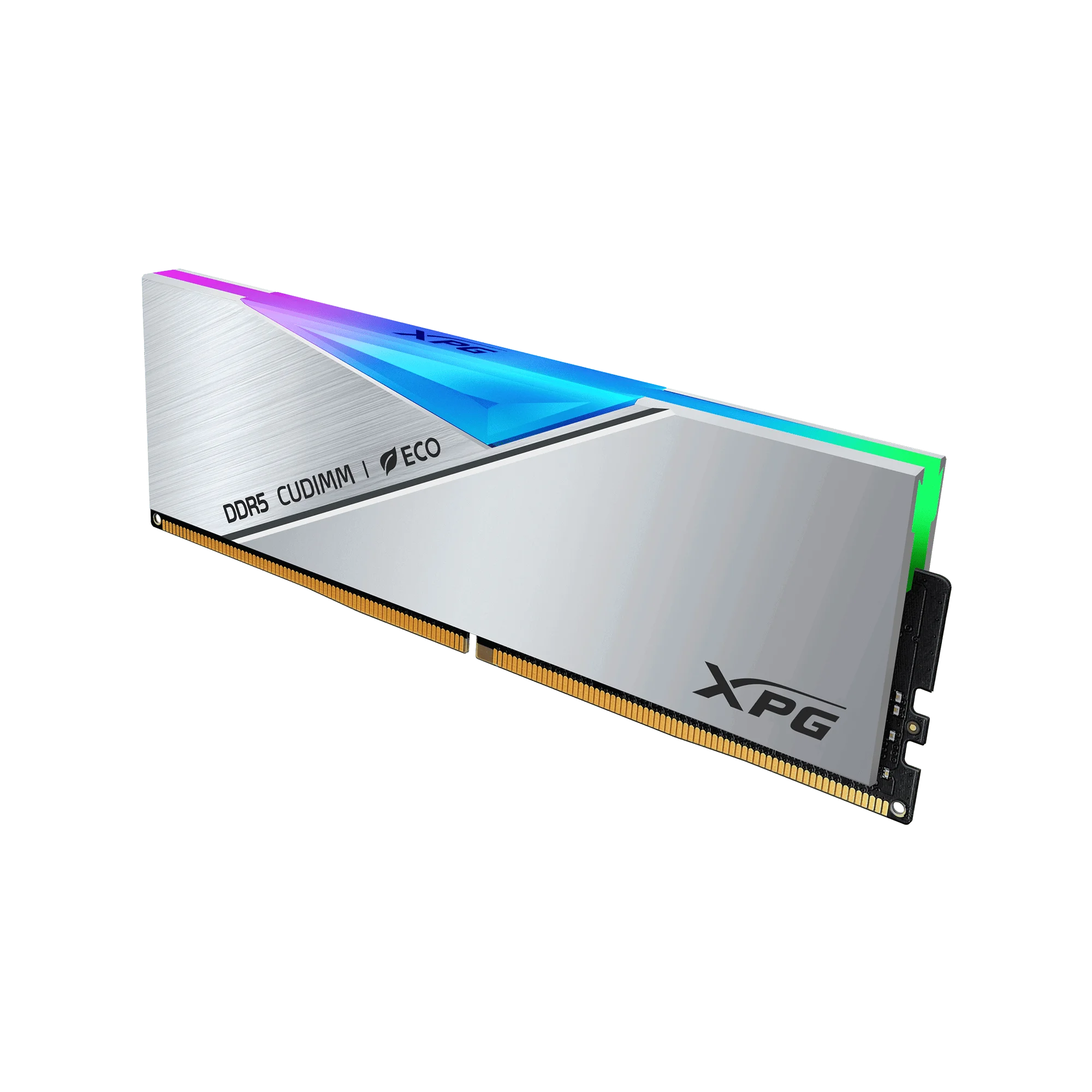 XPG Lancer Silver RGB CU-DIMM DDR5-9200Mhz CL42 48GB (2x24GB) Dual Kit (42-56-56) 1.45V
