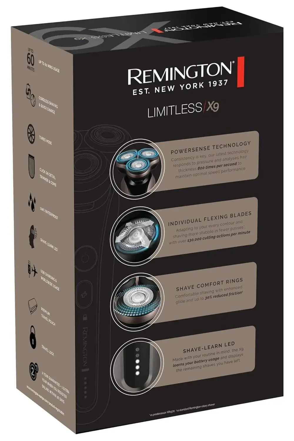 XR1790 Limitless X9 Tıraş Makinesi