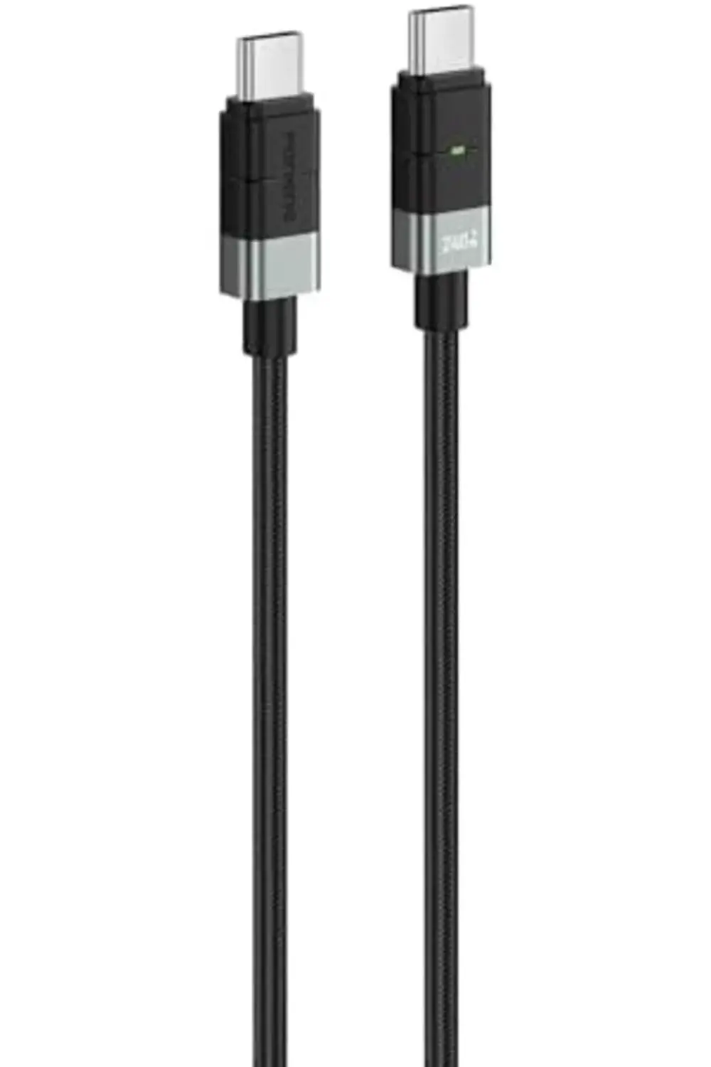 XS03 60W Led Işıklı Type-c To Type-C Şarj Ve Kablosu İp Örgülü 11