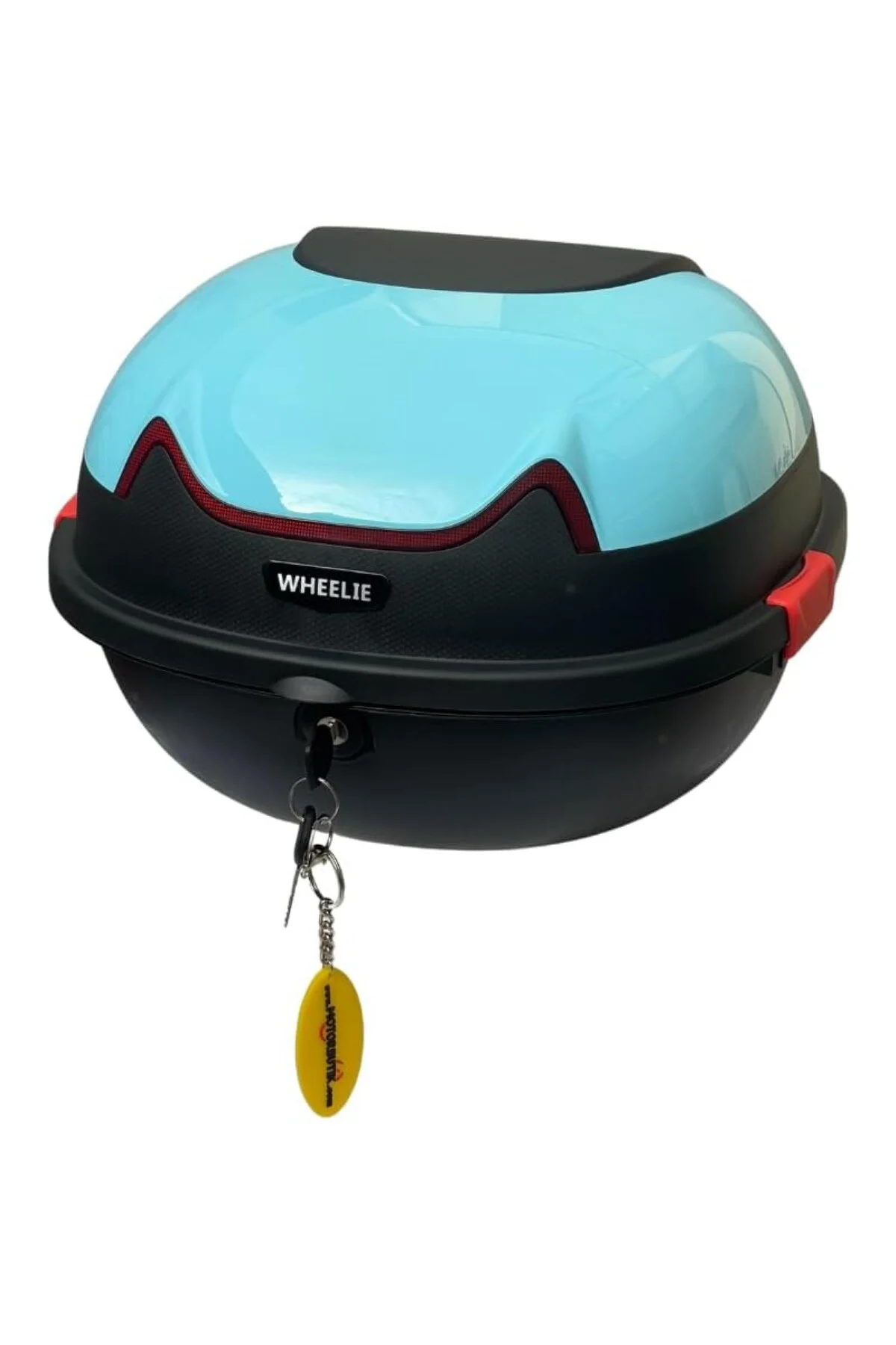 XT11-LB 28 Litre Motosiklet Arka Çanta Açık Mavi Parlak Su Geçirm