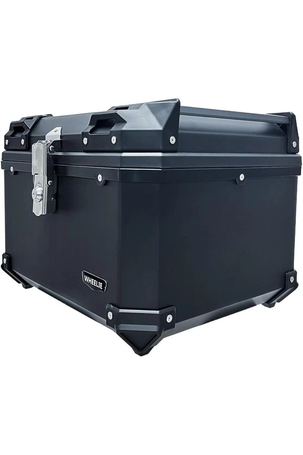XT577-B 55 Litre Motosiklet Arka Çanta Siyah Su Geçirmez ABS Top 