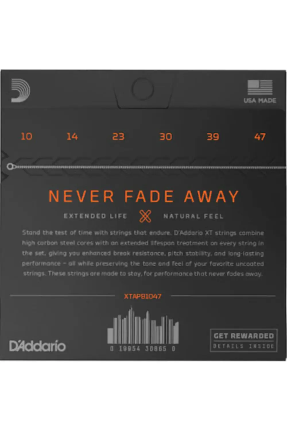 XTAPB1047 AKUSTİK GİTAR TEL SETİ, PHOSPHOR BRONZ LIGHT XTAPB1047,