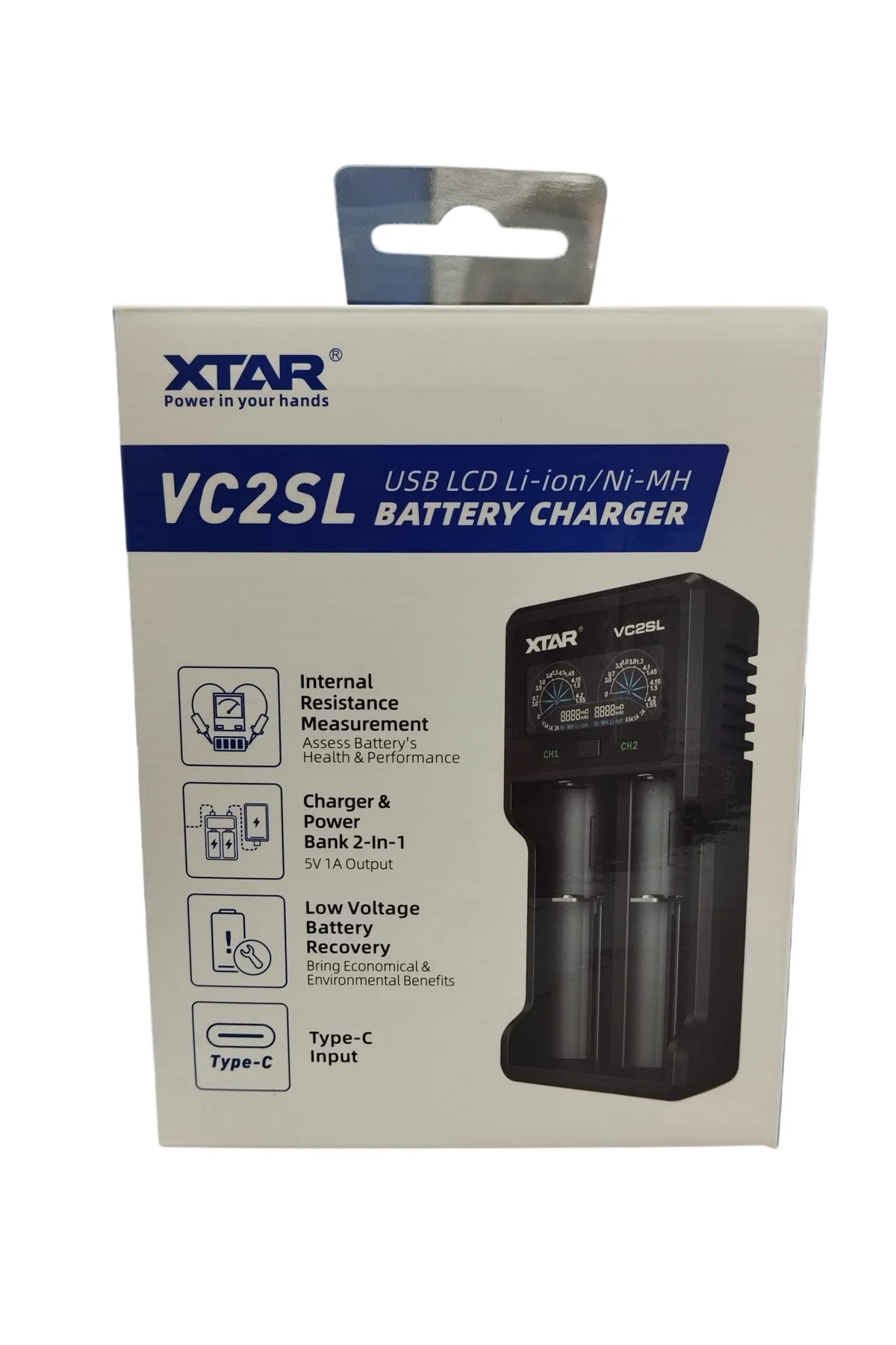 Xtar Vc2Sl İkili Li-Ion / Nı-Cd / Nı-Mh Pil Şarj Cihazı Xtar Vc2Sl İkili Li-Ion / Nı-Cd / Nı-Mh Pil Şarj Cihazı - Görsel 3