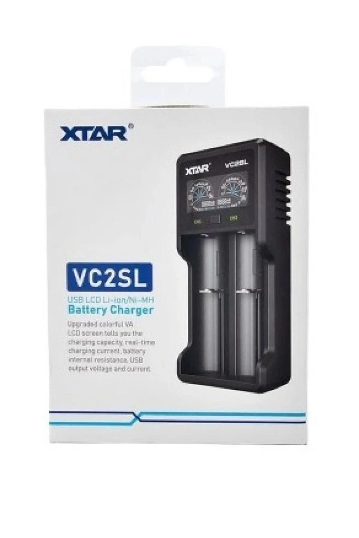 Xtar Vc2Sl İkili Li-Ion / Nı-Cd / Nı-Mh Pil Şarj Cihazı - Görsel 3