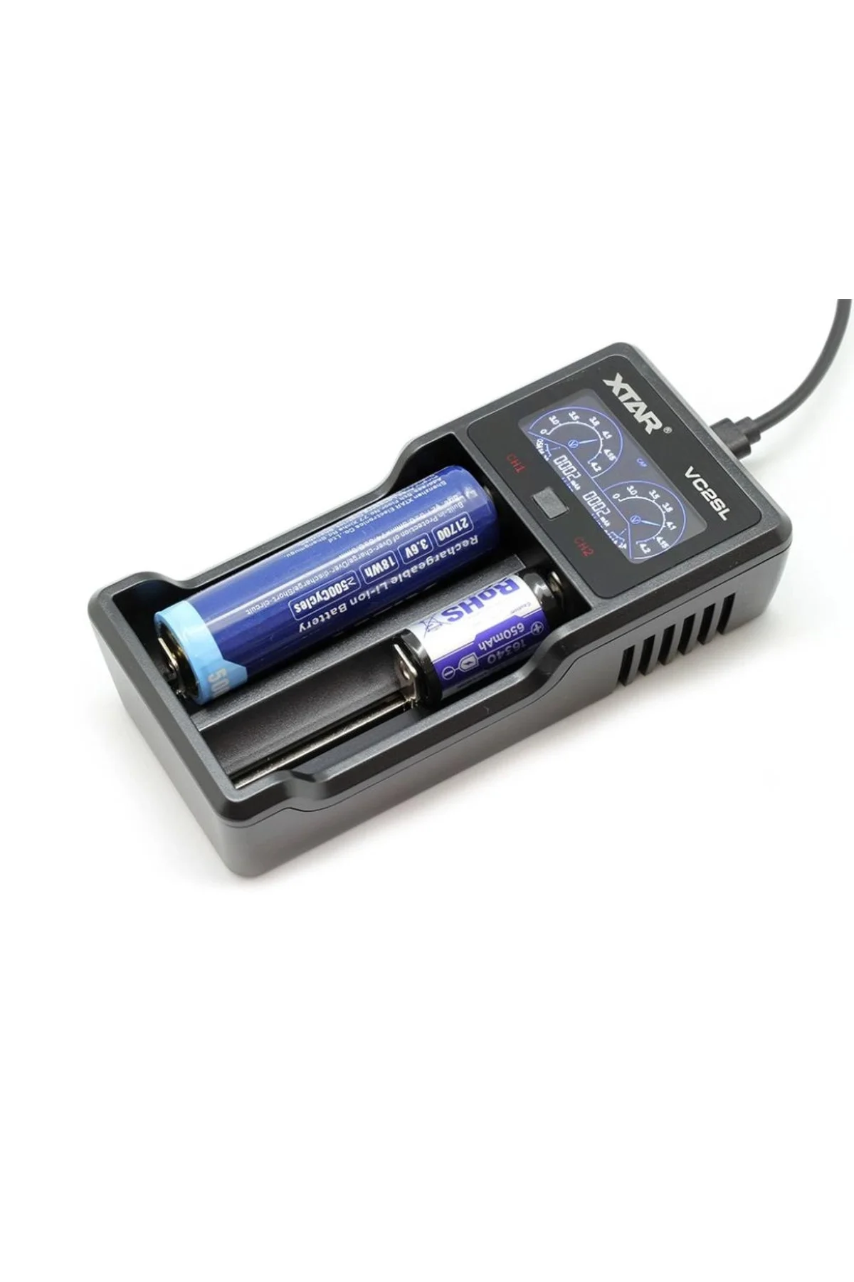 Xtar Vc2Sl İkili Li-Ion / Nı-Cd / Nı-Mh Pil Şarj Cihazı Xtar Vc2Sl İkili Li-Ion / Nı-Cd / Nı-Mh Pil Şarj Cihazı - Görsel 2