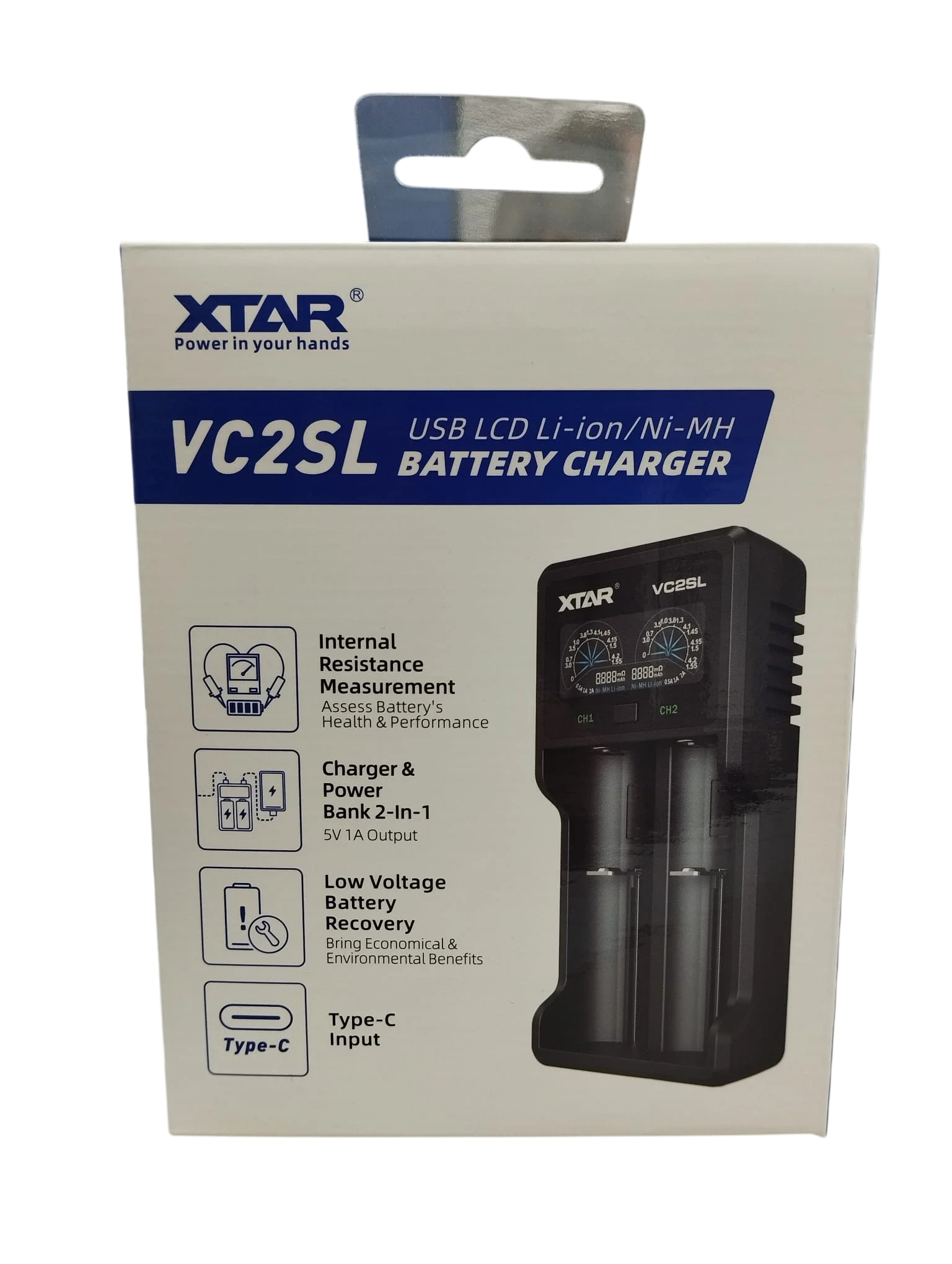 Xtar VC2SL İkili Li-ion / NI-CD / NI-MH Pil Şarj Fiyatı, Yorumları ve Özellikleri